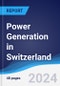 Power Generation in Switzerland - Product Image