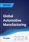 Global Automotive Manufacturing - Product Image