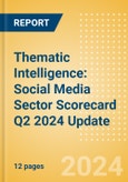 Thematic Intelligence: Social Media Sector Scorecard Q2 2024 Update- Product Image