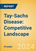 Tay-Sachs Disease: Competitive Landscape- Product Image