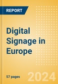 Digital Signage in Europe- Product Image