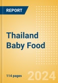 Thailand Baby Food - Market Assessment and Forecasts to 2029- Product Image