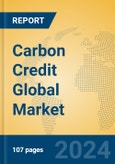 Carbon Credit Global Market Insights 2024, Analysis and Forecast to 2029, by Market Participants, Regions, Technology, Application- Product Image