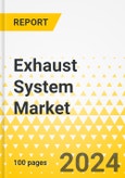 Exhaust System Market - A Global and Regional Analysis: Focus on Vehicle Type, Sales Channel, Fuel Type, Component, After-treatment Device, Original Equipment, Aftermarket, and Region - Analysis and Forecast, 2024-2034- Product Image