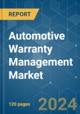 Automotive Warranty Management - Market Share Analysis, Industry Trends & Statistics, Growth Forecasts (2024 - 2029)- Product Image