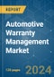 Automotive Warranty Management - Market Share Analysis, Industry Trends & Statistics, Growth Forecasts (2024 - 2029) - Product Image