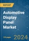 Automotive Display Panel - Market Share Analysis, Industry Trends & Statistics, Growth Forecasts (2024 - 2029) - Product Thumbnail Image