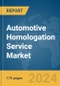 Automotive Homologation Service Market Report 2024 - Product Thumbnail Image