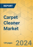 Carpet Cleaner Market - Focused Insights 2024-2029- Product Image