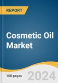 Cosmetic Oil Market Size, Share & Trends Analysis Report By Product (Almond Oil, Olive Oil, Coconut Oil, Essential Oil, Others), By Nature (Organic, Conventional), By Application (Hair Care, Skin Care, Lip Care, Others), By Region, And Segment Forecasts, 2024 - 2030- Product Image