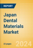 Japan Dental Materials Market Outlook to 2033 - Bonding Agent Kits, Dental Cement Kits and Dental Impression Materials- Product Image