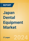 Japan Dental Equipment Market Outlook to 2033 - Dental Light Cure Equipment- Product Image