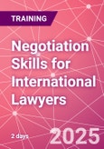 Negotiation Skills for International Lawyers Training Course (ONLINE EVENT: April 8-9, 2025)- Product Image