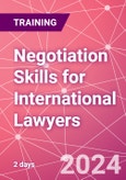 Negotiation Skills for International Lawyers Training Course (ONLINE EVENT: October 29-30, 2024)- Product Image