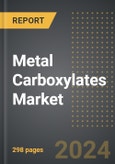 Metal Carboxylates Market: Market Size, Trends, Opportunities and Forecast by Application, Product Type, Distribution Channel, Region, By Country: 2020-2030- Product Image