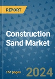 Construction Sand Market - Global Industry Analysis, Size, Share, Growth, Trends, and Forecast 2023-2030 - (By Type Coverage, Application Coverage, Geographic Coverage and By Company)- Product Image