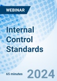 Internal Control Standards - Webinar (ONLINE EVENT: November 7, 2024)- Product Image