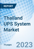 Thailand UPS System Market (2024-2030): Share, Industry, Size, Growth, Revenue, Forecast: Market Forecast By KVA Ratings, By Phases, By Applications And Competitive Landscape- Product Image