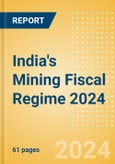 India's Mining Fiscal Regime 2024- Product Image