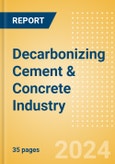 Decarbonizing Cement & Concrete Industry- Product Image