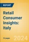 Retail Consumer Insights: Italy - Product Thumbnail Image