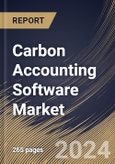 Carbon Accounting Software Market Size, Share & Trends Analysis Report By Deployment (Cloud and On-premises), By Enterprise Size (Large Enterprises and SMEs), By End-use (IT & Telecom and Others), By Regional Outlook and Forecast, 2024 - 2031- Product Image