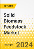 Solid Biomass Feedstock Market - A Global and Regional Analysis: Focus on Application, End-User, Source, Type, and Region - Analysis and Forecast, 2024-2034- Product Image