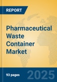 Pharmaceutical Waste Container Market Insights 2025, Analysis and Forecast to 2030, by Manufacturers, Regions, Technology, Application, Product Type- Product Image