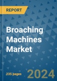 Broaching Machines Market - Global Industry Analysis, Size, Share, Growth, Trends, and Forecast 2024-2031- (By Derivatives Coverage, Geographic Coverage and By Company)- Product Image