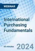 International Purchasing Fundamentals - Webinar (ONLINE EVENT: October 23, 2024)- Product Image