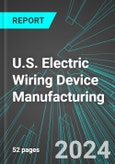 U.S. Electric Wiring Device Manufacturing: Analytics, Extensive Financial Benchmarks, Metrics and Revenue Forecasts to 2030- Product Image