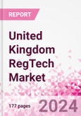 United Kingdom RegTech Business and Investment Opportunities Databook - 50+ KPIs on RegTech Market Size, By Industry, By Technology, By Type of Product, By Deployment, By Product Offering, Market Share - Q3 2024 Update- Product Image