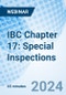 IBC Chapter 17: Special Inspections - Webinar - Product Image