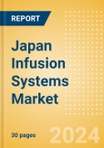 Japan Infusion Systems Market Outlook to 2033 - Infusion Pumps and Infusion Pump Disposables- Product Image