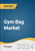 Gym Bag Market Size, Share and Trends Analysis Report, Product (Duffle, Drawstring), Distribution Channel (Online, Offline), and Region 2024-2030- Product Image