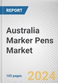 Australia Marker Pens Market By End-Use: Opportunity Analysis and Industry Forecast 2022 - 2032- Product Image