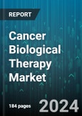 Cancer Biological Therapy Market by Product, Route of Administration, End-Users - Global Forecast 2025-2030- Product Image