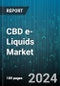 CBD e-Liquids Market by Product, Form, Source, Distribution Channel, Application - Global Forecast 2025-2030 - Product Thumbnail Image