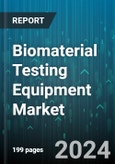 Biomaterial Testing Equipment Market by Type, Material, Application - Global Forecast 2025-2030- Product Image