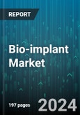 Bio-implant Market by Type, Material, End User - Global Forecast 2025-2030- Product Image