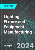 Lighting Fixture and Equipment (Including Controls, Lamps, Parts & Bulbs) Manufacturing (U.S.): Analytics, Extensive Financial Benchmarks, Metrics and Revenue Forecasts to 2030- Product Image