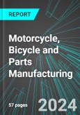 Motorcycle, Bicycle and Parts Manufacturing (U.S.): Analytics, Extensive Financial Benchmarks, Metrics and Revenue Forecasts to 2030- Product Image