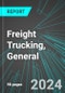 Freight Trucking, General (U.S.): Analytics, Extensive Financial Benchmarks, Metrics and Revenue Forecasts to 2030 - Product Thumbnail Image