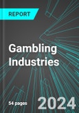 Gambling Industries (except Casinos and Casino Hotels) (U.S.): Analytics, Extensive Financial Benchmarks, Metrics and Revenue Forecasts to 2030- Product Image