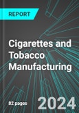 Cigarettes and Tobacco Manufacturing (U.S.): Analytics, Extensive Financial Benchmarks, Metrics and Revenue Forecasts to 2030- Product Image