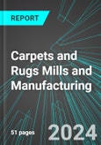 Carpets (Carpeting and Floor Coverings) and Rugs Mills and Manufacturing (U.S.): Analytics, Extensive Financial Benchmarks, Metrics and Revenue Forecasts to 2030- Product Image