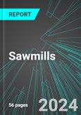 Sawmills (U.S.): Analytics, Extensive Financial Benchmarks, Metrics and Revenue Forecasts to 2030- Product Image