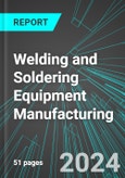 Welding and Soldering Equipment Manufacturing (U.S.): Analytics, Extensive Financial Benchmarks, Metrics and Revenue Forecasts to 2030- Product Image