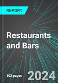 Restaurants (Full-Service & Fast Food) and Bars (U.S.): Analytics, Extensive Financial Benchmarks, Metrics and Revenue Forecasts to 2030- Product Image