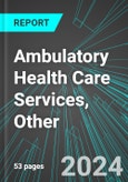 Ambulatory Health Care Services, Other (U.S.): Analytics, Extensive Financial Benchmarks, Metrics and Revenue Forecasts to 2030- Product Image